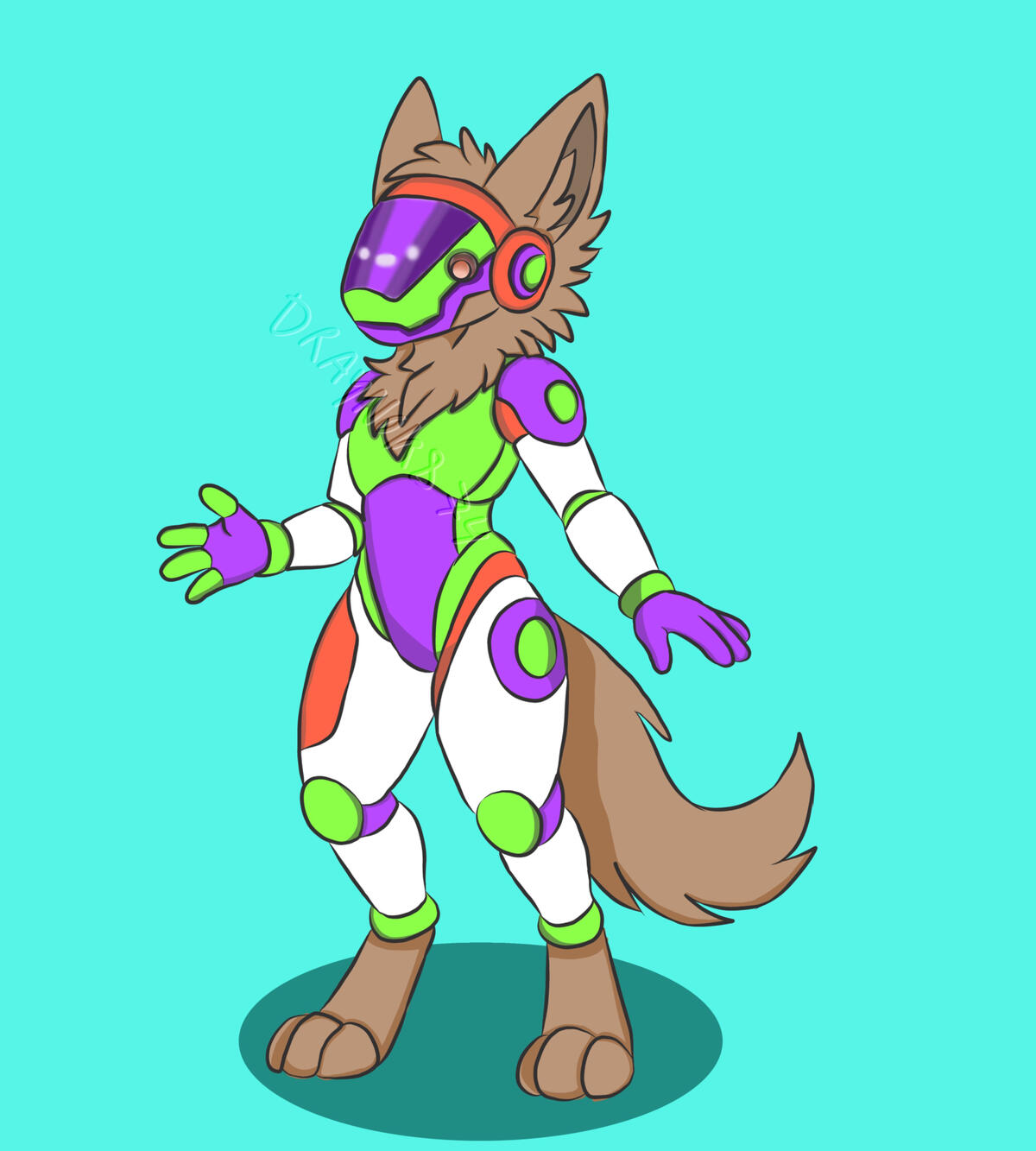Fullbody Protogen : rendered