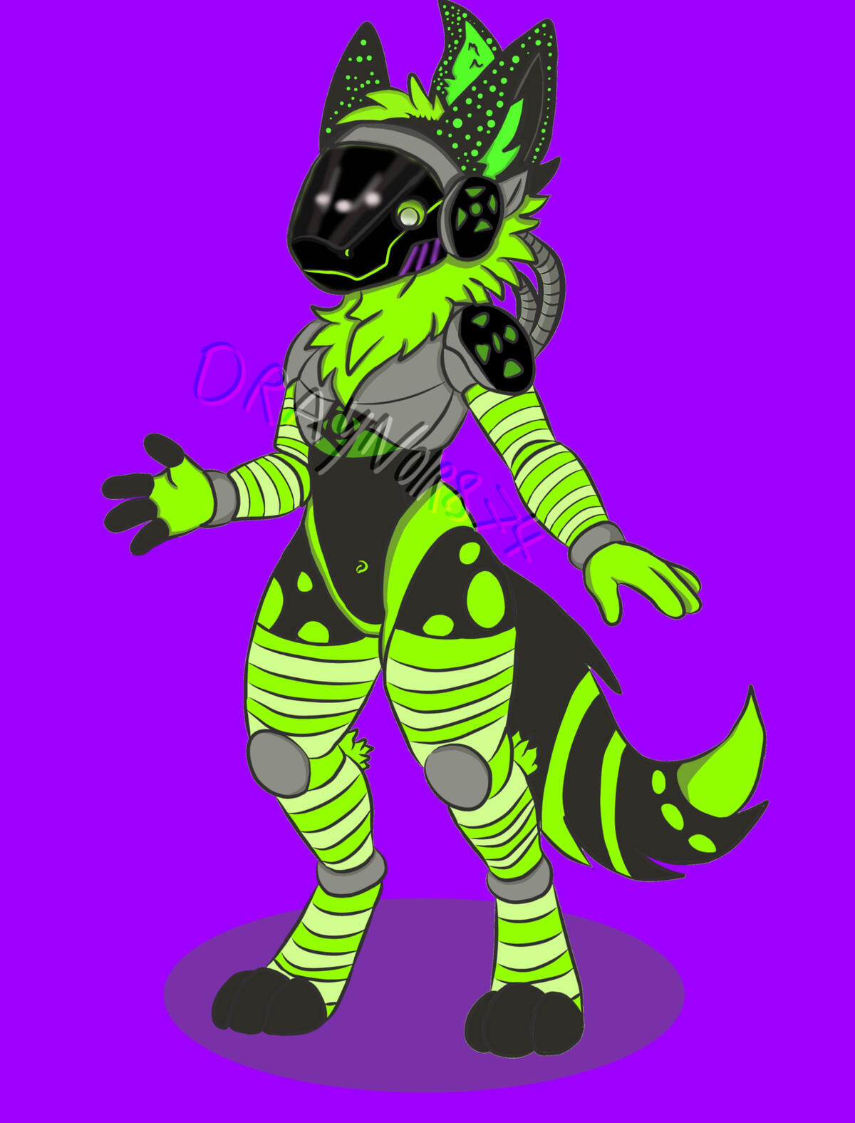 Fullbody Protogen : rendered