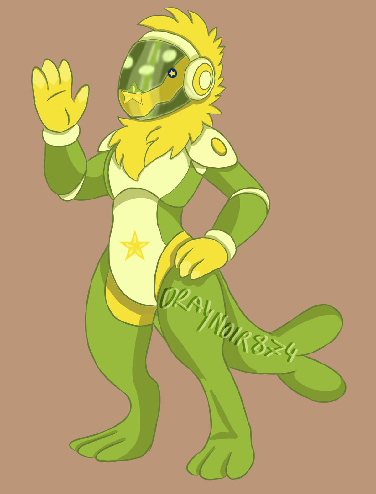 Fullbody Protogen : rendered