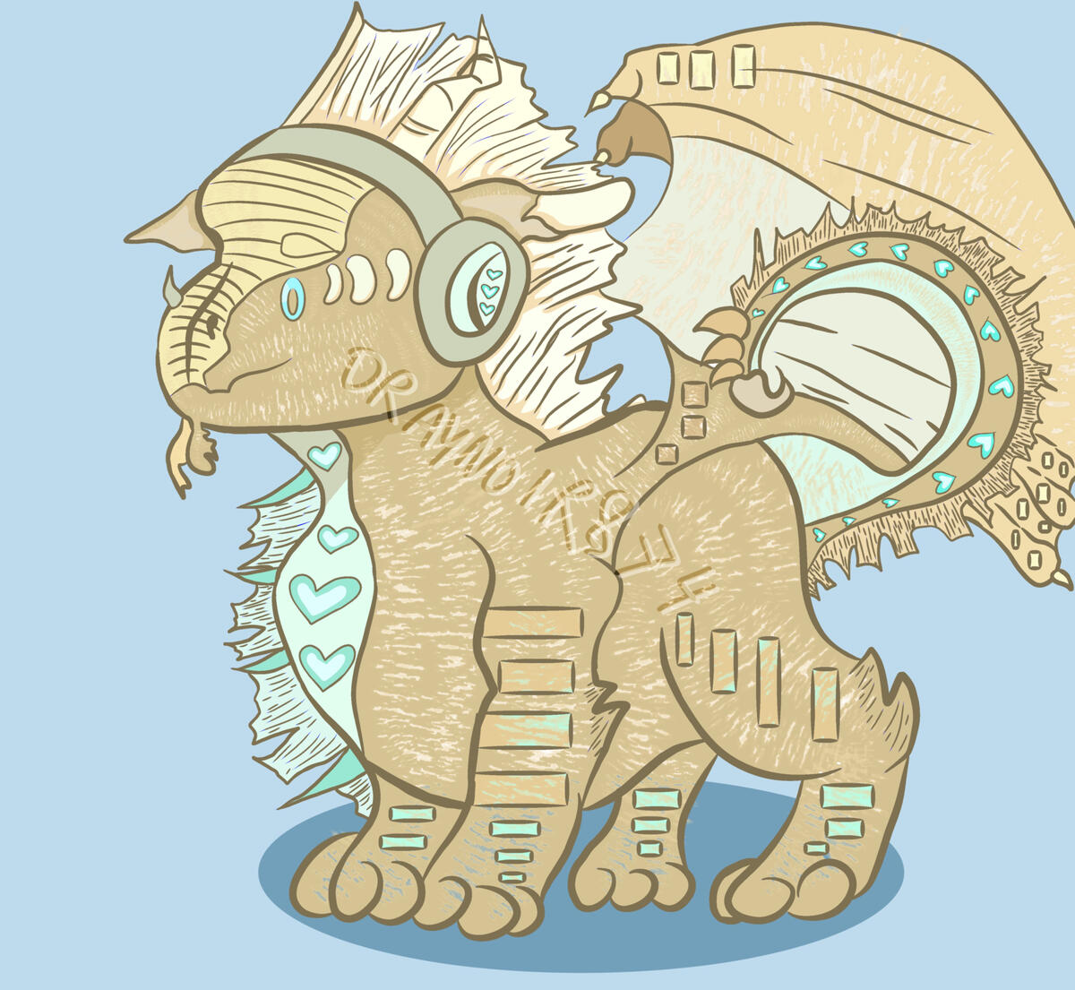 Fullbody Protogen : rendered